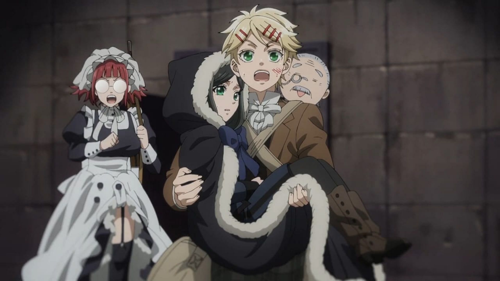 Mey-Rin, Finnian, and others (Image via CloverWorks)